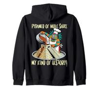 Pyramid Of Mole Sauce Zip Hoodie