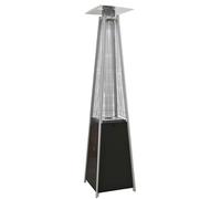 Dellonda Pyramid Gas Patio Heater 13kW for Commercial & Domestic Use, Black - DG98, Black