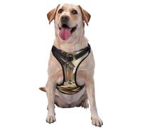 Pyramid Portal Premium Dog Harness for Small, Medium, and Large Dogs - Durable, No Pull with Reflective Straps and Quick Release BucklesMedium