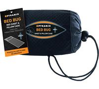 Pyramid Premium Bed Bug Guard - Single Undersheet and Pillow Case Permethrin Treated in White for Single Bed