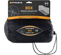 Pyramid Premium Mosquito Net - Double Box Permethrin Treated in White for Double Bed
