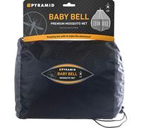 Pyramid Premium White Mosquito Net for Cots and Play Pens | Untreated