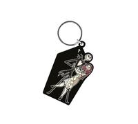 Pyramid RS661261 Keychain Rubber Nightmare Before Christmas Jack and, Black/White, Estándar