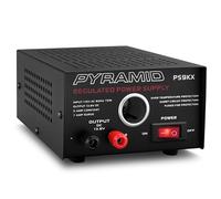 Pyramid Sound Around Bench Power Supply | AC-to-DC Power Converter | 5.0 Amp Power Supply with Car/Vehicle Power Outlet (PS9KX)
