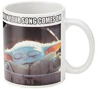 Pyramid STAR WARS THE MANDALORIAN MUG WHEN YOUR SONG COMES ON, White