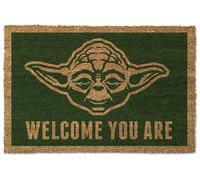 Star Wars Doormat Yoda 40 x 60 Coir Welcome You Are
