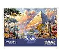 Pyramid Street 1000 Piece Jigsaw Puzzle for AdultsOwl Under Moonlit Sky Jigsaw Great Gift Fun Activity for Home Challenging & Brainteasing PuzzlesPuzzle Game for The Whole for Women Gifts