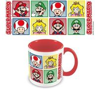 Pyramid Super Mario - 4 Colours - Coloured Inner Mug, 315 ml