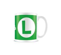 Pyramid International Super Mario (Luigi Initial) White Mug - 10Oz / 315Ml Ceramic Mug - One Size
