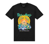 Pyramid T-Shirt Rick & Morty Black 4XL