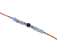 Pyramid Tatva Crystal Rakhi Natural Healing Reiki Chakra Balancing Mediation Stone (RAKHI FOR IMPROVING COMMUNICATION Skills), free, crystal, RAKHI for improving the