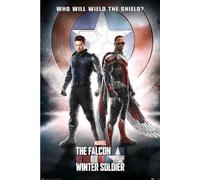 Pyramid The Falcon and The Winter Soldier Wield The Shield Poster 61 x 91.5 cm.