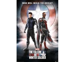 Pyramid The Falcon and The Winter Soldier Wield The Shield Poster 61 x 91.5 cm.