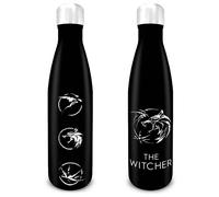 Pyramid The Witcher Water Bottle (Sigils Design) 540ml Metal Water Bottle, Women and Girls Water Bottle, Men and Boys Water Bottle - Official Merchandise