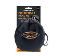 Pyramid Travel Products Pyramid Pop-Up Hat & Head Net in White Pyramid Travel Products White One Size
