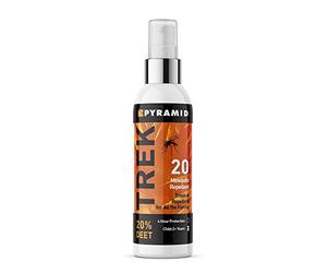 Pyramid Trek 20 Mosquito & Insect Repellent 20% DEET 4 Hrs Protection 60ml