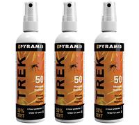 Pyramid Trek 50. Maximum strength DEET Insect/Mosquito Repellent DEET Spray (100ml, 3 Bottles)