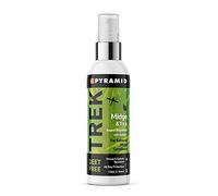 Pyramid Trek Midge & Tick No DEET Midge/Tick/Mosquito Repellent DEET FREE Saltidin Spray - 100ml