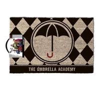 Pyramid Umbrella Academy (The): Icon Door Mat (Zerbino) Merchandise Ufficiale, Adults Unisex, Multicoloured, 21 cm x 10 cm x 10 cm