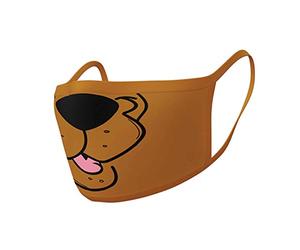 PYRAMID Unisex's Scooby Doo (Mouth) Face Covering Pack of 2
