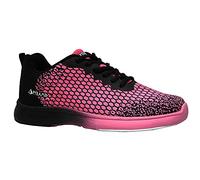 Pyramid Women's Path Lite Seamless Mesh Bowling Shoes - Black/Hot Pink Size 6