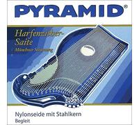 Pyramid Zither strings nylon silk with steel core. Harp/air resonance zither E 26. 612.126