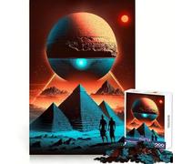 Pyramide Alien Citizen 1000 Adult Pieces Jigsaw Puzzle Mind Challenge Toy Together Fun Quality Cut (50x75cm)