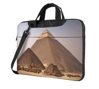 Pyramids Of Egypt Print Ultra-Thin Portable Laptop Bag Briefcase Working Business Casual Shoulder Bags