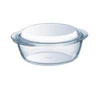 Pyrex 1 Litre Round Borosilicate Glass Casserole