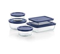 Pyrex 10 Piece Simply Store Food Storage Set, Clear