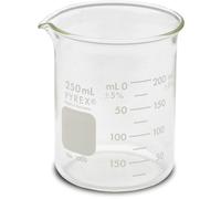 Pyrex - 1000-250CNEa PYREX Griffin Low Form 250mL Beaker Graduated Ea