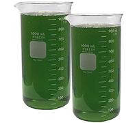 PYREX 1060-1L, 1000ml Tall Form Berzelius Beaker, Single Scale, Graduated (Pack of 2)