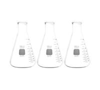 PYREX 1L Narrow Mouth Erlenmeyer Flasks with Heavy Duty Rim, Ea