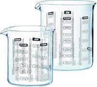 Pyrex 2-Piece Glass Beaker Set