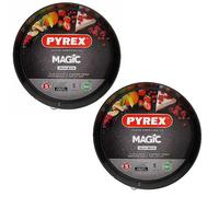 Pyrex 2 x Spring Form Cake Tins Carbon