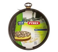 Pyrex 20 cm Small Asimetria Metal Springform, Brown | Brown, Non-Stainless Steel, Round Shape, Metallic Finish, 20 cm