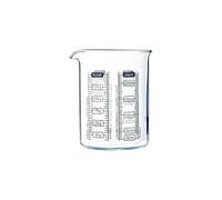 Pyrex 250 ml Beaker Borosilicate Glass - Lab Measuring & Mixing, 0.25 L, Oven/Microwave/Dishwasher Safe, Thermal Shock Resistant