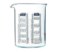 Pyrex 250 ml Kitchen Lab Measure and Mix Beaker, Multicolour