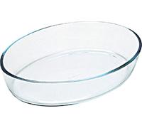 Pyrex Essentials Oven Roasting Dish Oval Glass Freezer Fridge - 3.0L