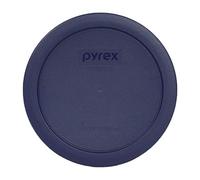 Pyrex 7201-PC Round 4 Cup Storage Lid for Glass Bowls (1, Navy Blue)