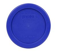 Pyrex 7202-PC 1 Cup Cadet Blue Plastic Replacement Lids - 2 Pack
