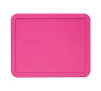 Pyrex 7212-PC Pink Plastic Rectangle Replacement Storage Lid, Made in USA