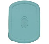 Pyrex 8212-VPC 3 - Quart Rectangular Vented Replacement Turquoise Lid | 11.75IN X 9.25IN X 1.5IN | BPA-Free Plastic | Snug Fit | Kitchen Storage | Steam Release
