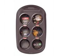 Pyrex Asimetria 6 Cup Muffin Tray 29Cm