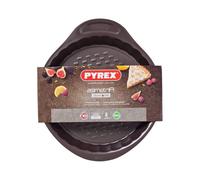 Pyrex AsimetriA Flan Pan with Loose Base Easy Grip Non Stick 25cm