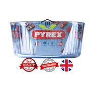 Pyrex Transparent Oven Safe Scratch Square Resistant Glass Roasting Tray Cooking