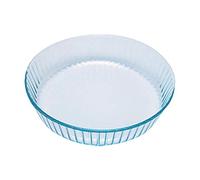 Pyrex Bake & Enjoy Glass Fluted flan dish high resistance 26 cm