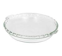 Pyrex Bakeware 9-1/2-Inch Scalloped Pie Plate, Clear by Pyrex