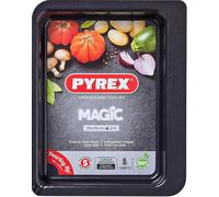 Pyrex Black Magic Rectangular Metal Oven Dish, Roaster