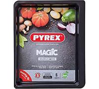 Pyrex Black Magic Rectangular Metal Oven Dish, Roaster